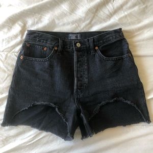 Black High waist Shorts
